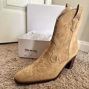 Shein Cowboy Booties NWT size 10